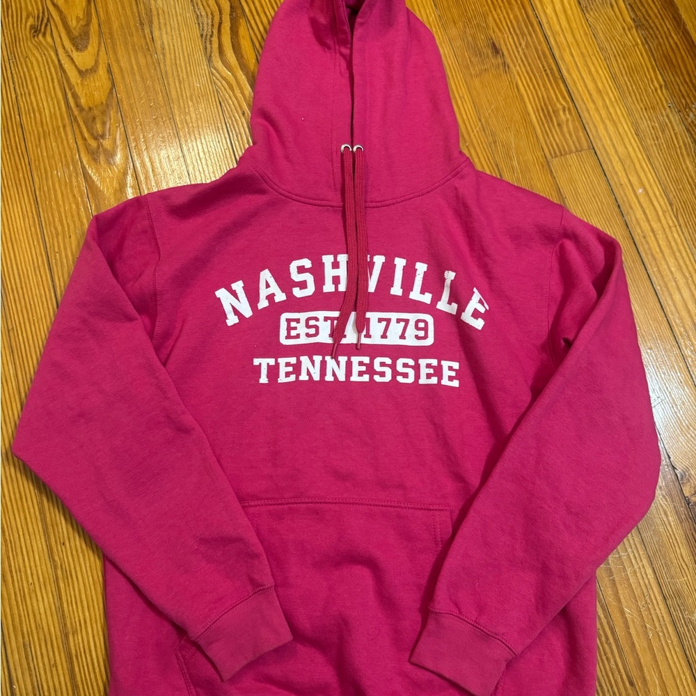 Nashville Tennessee Pink Hoodie
